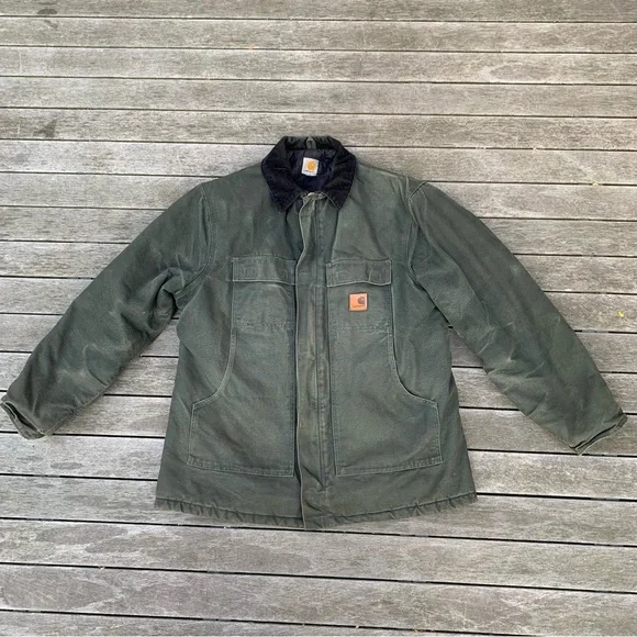 Carhartt C26 MOS Sandstone Duck Arctic Quilt Lined Traditional Workwear Coat XLT - Picture 17 of 17